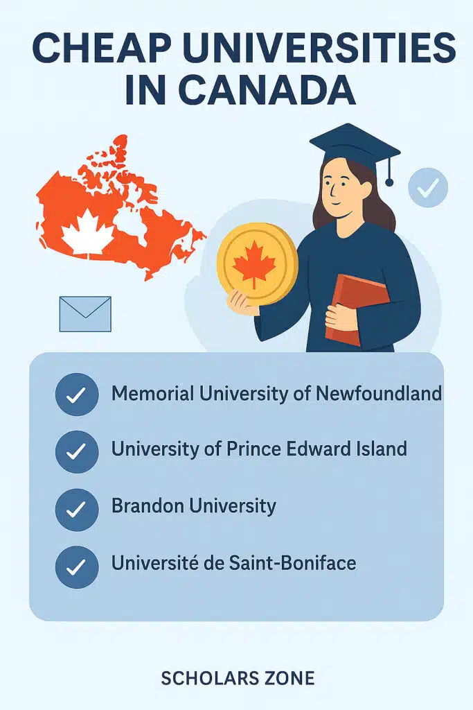 Cheap Universities in Canada