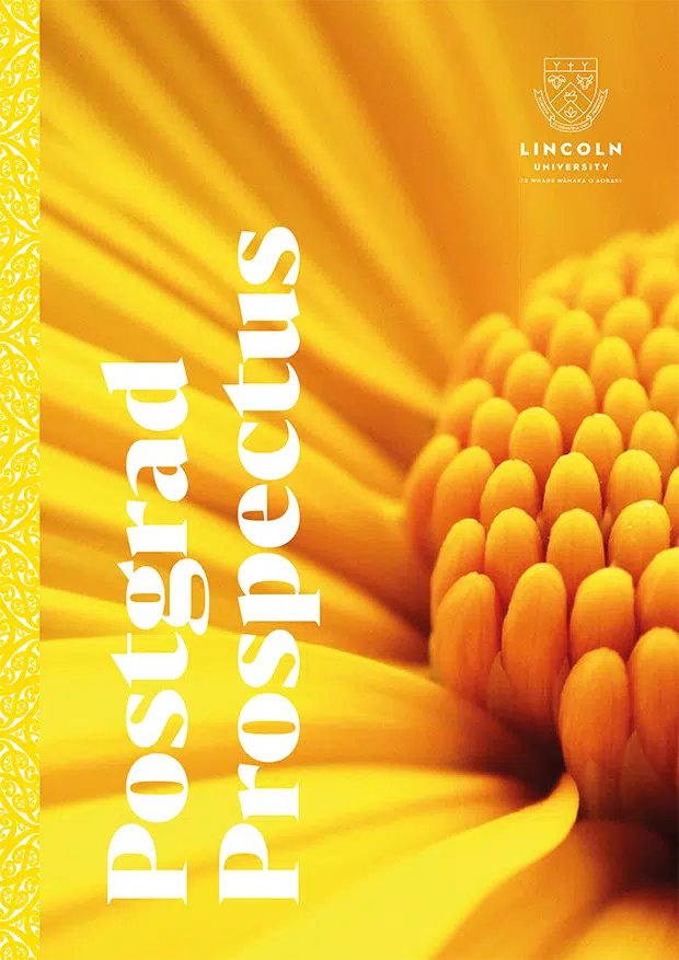 Lincoln University Postgraduate Prospectus 1