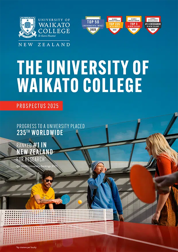 UoW college prospectus 2025