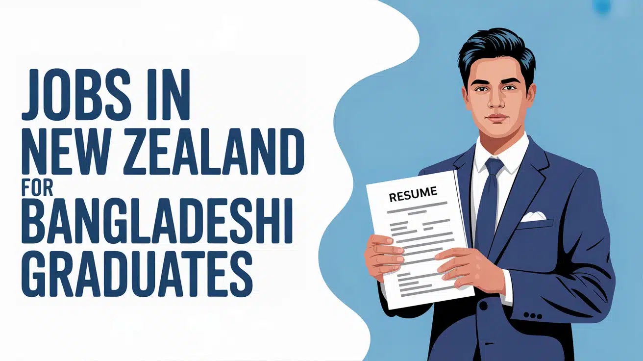 Jobs in New Zealand for Bangladeshi graduates