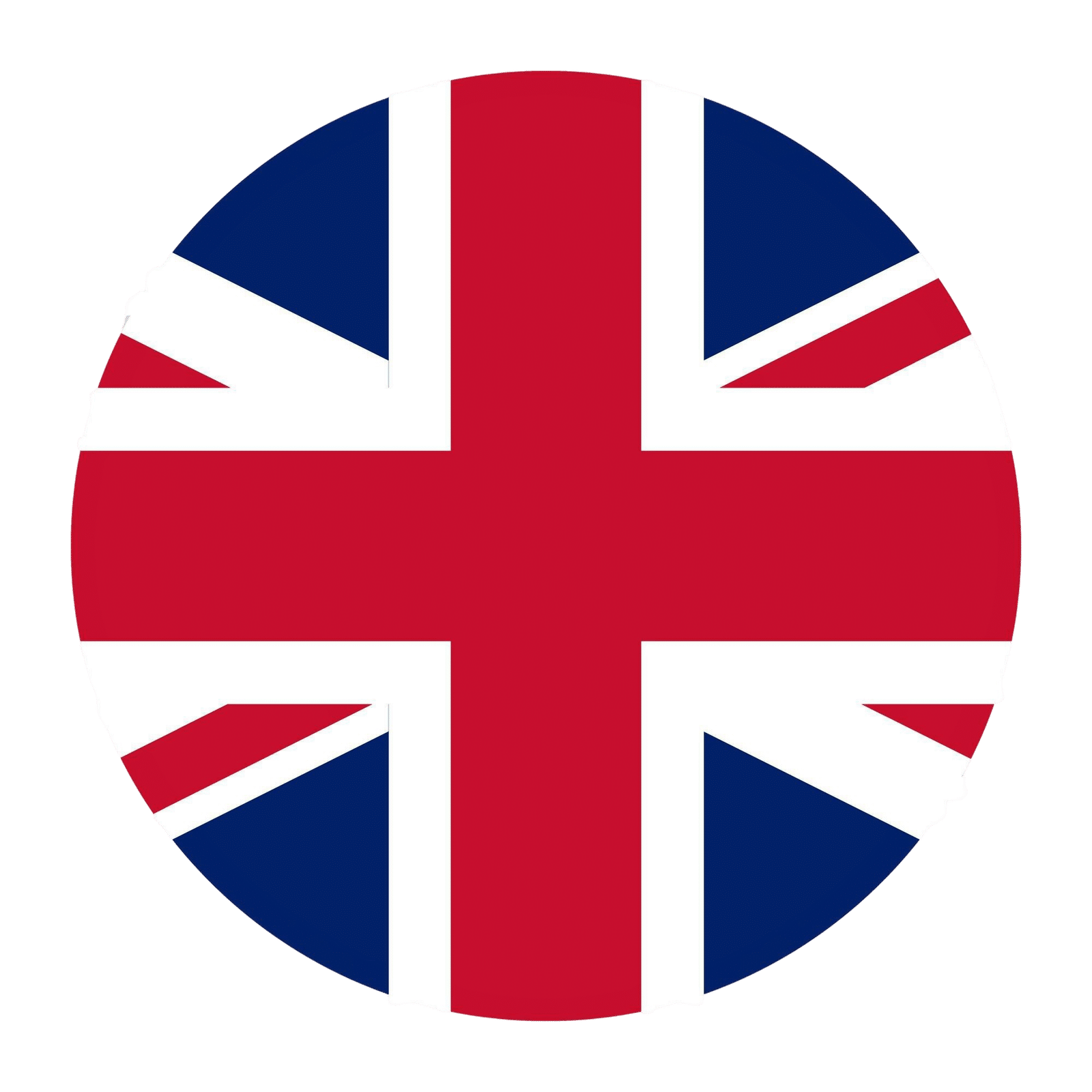 flag united kingdom circle flag logo icon computer vector illustration checkerboard background