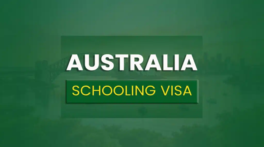 schooling visa in australia