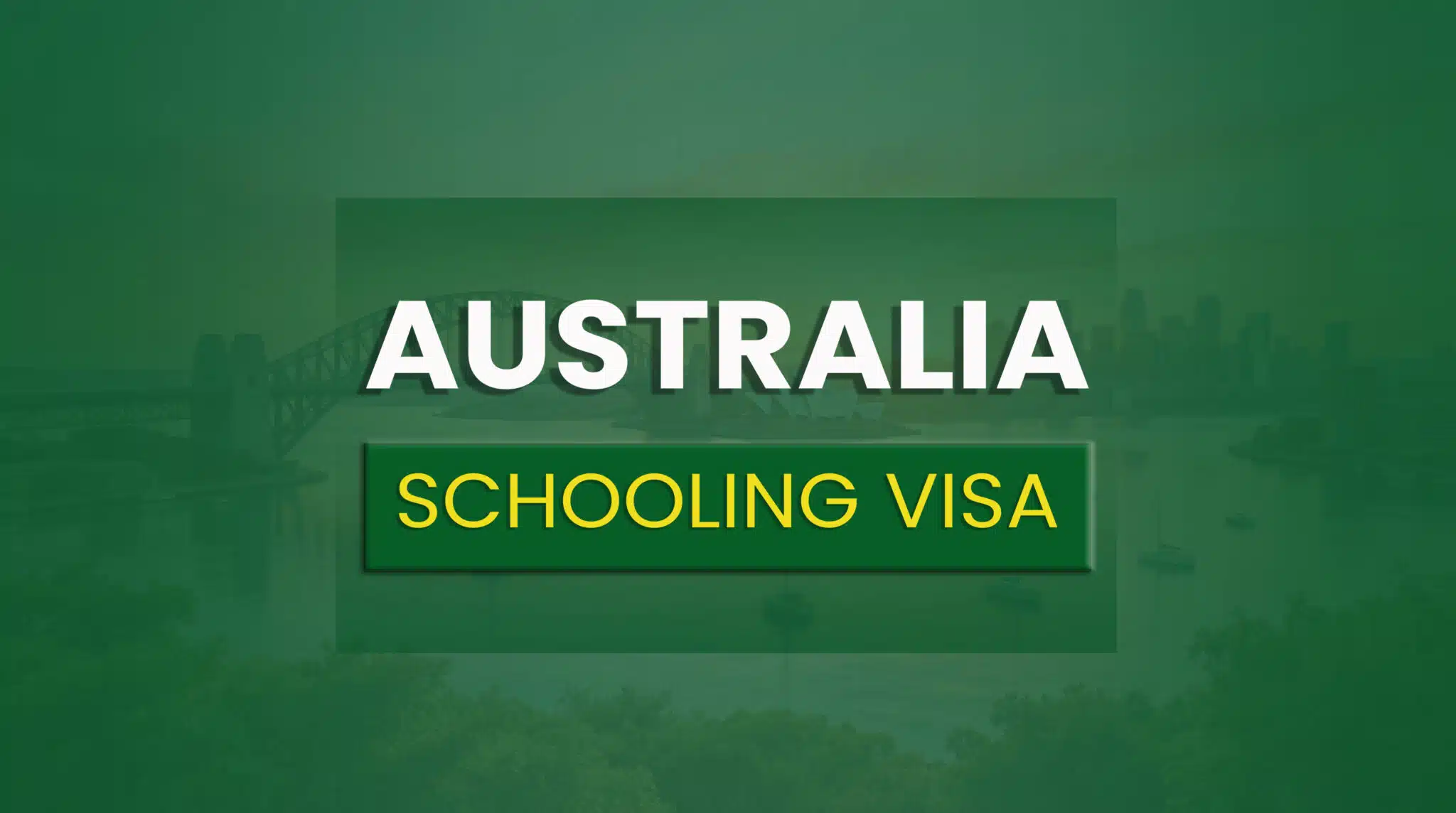 schooling visa in australia