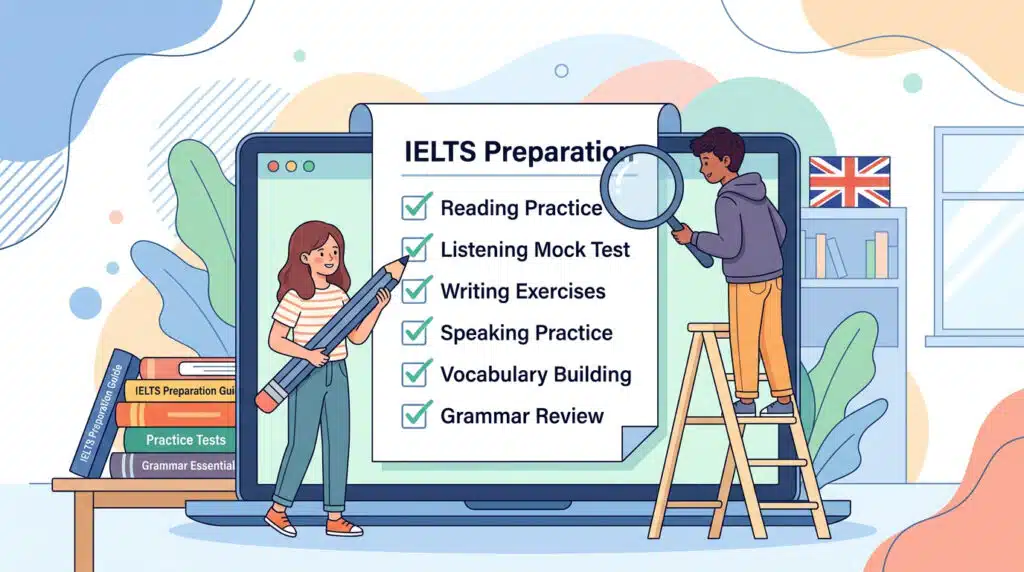 IELTS scores for the UK