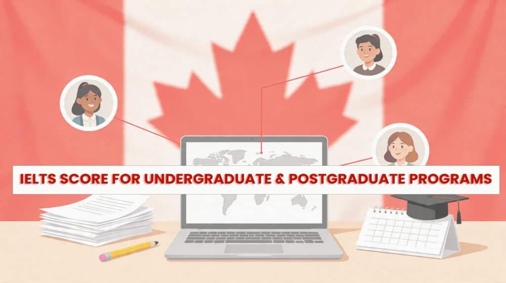 IELTS scores for Canada