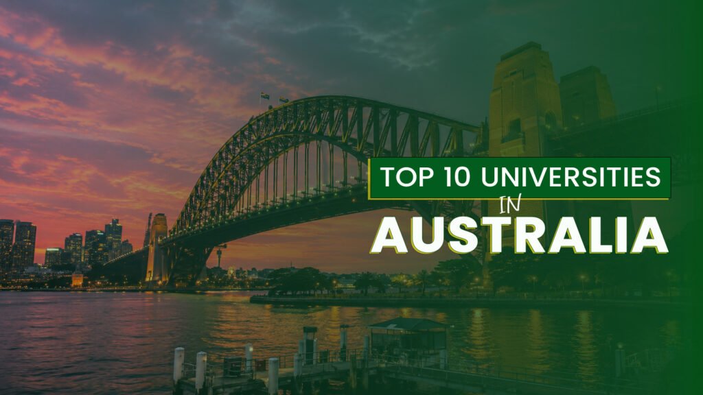top 10 university in Australia