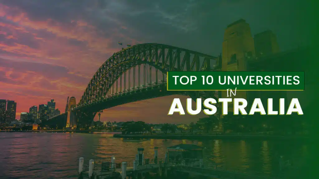 top 10 university in Australia