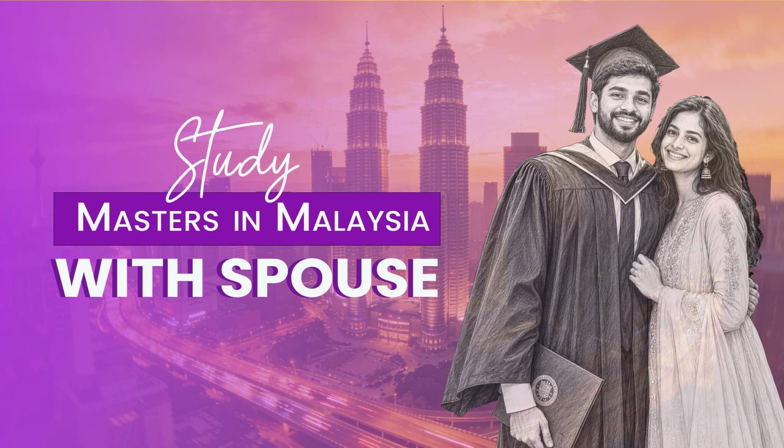 masters in Malaysia with spouse