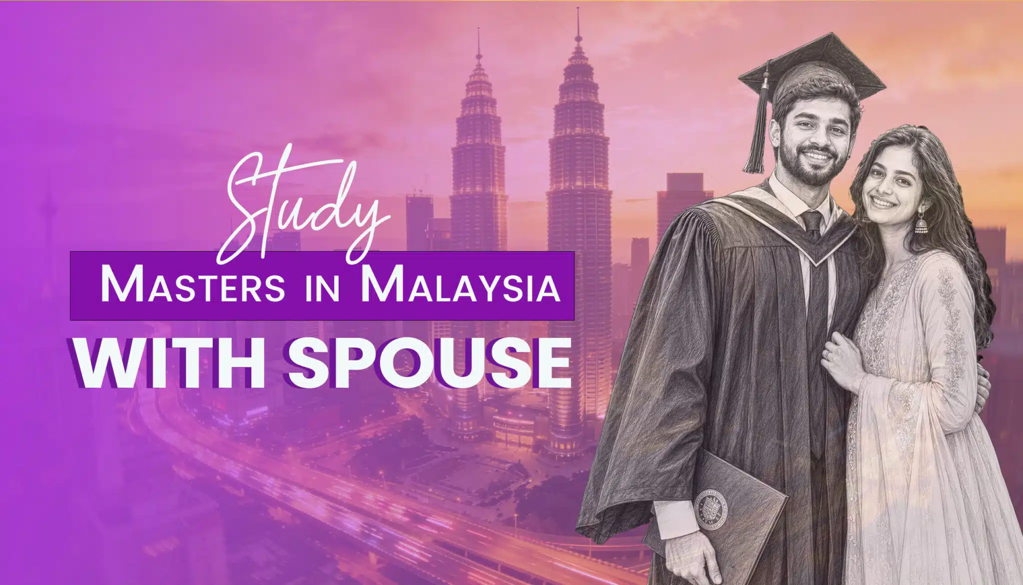 masters in Malaysia with spouse