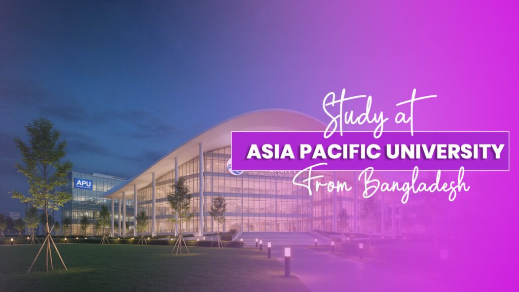 apply to Asia Pacific University from bd