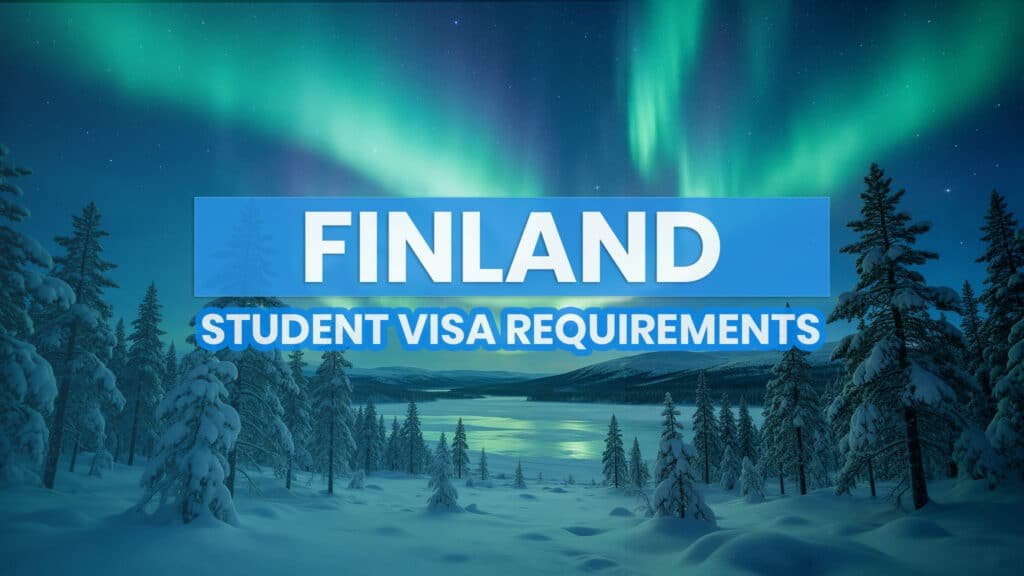Finland student visa requirements